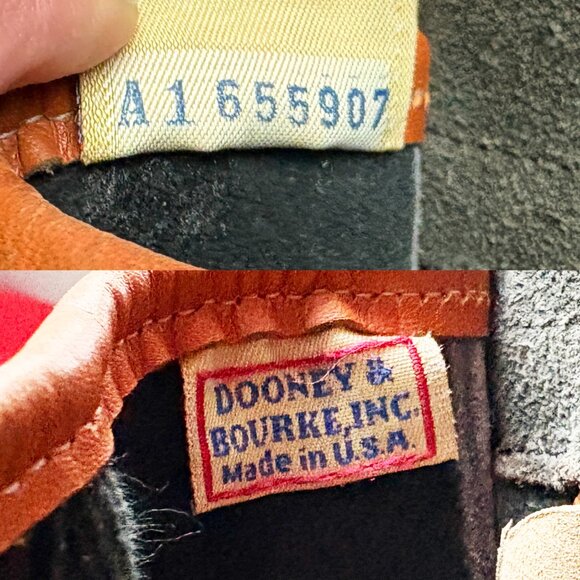 90s Dooney & Bourke All Weather Leather Large Equestrian Shoulder Bag St… - Picture 11 of 11